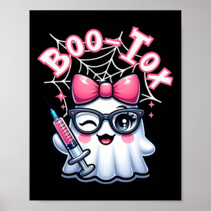 Affiche Boo-tox Nurse Injecteur Halloween Filler Botox Dys