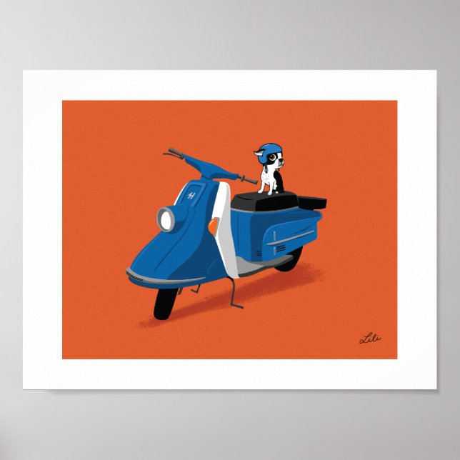 Affiche Boogie sur Heinkel (Devant)