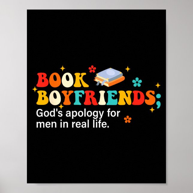 Affiche Book Boyfriends Definition Design  (Devant)