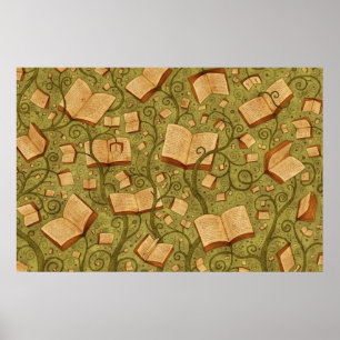 Affiche Books (Color 3)