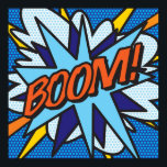 Affiche BOOM Comédie Pop Art Moderne Fun Retro<br><div class="desc">BOOM Comédie Pop Art Moderne Fun Retro</div>