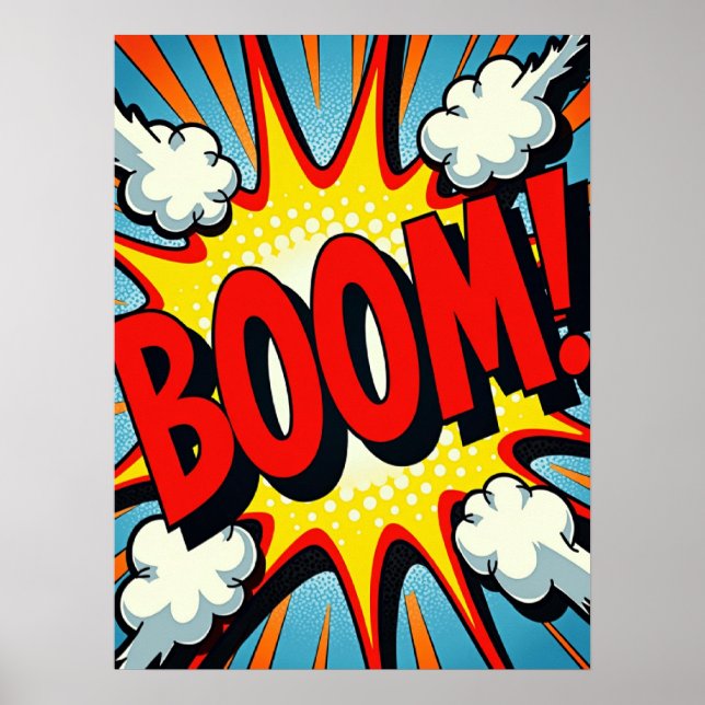 Affiche BOOM ! Explosion d'art pop (Devant)