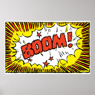 Affiche BOOM ! II (de plus grandes tailles)