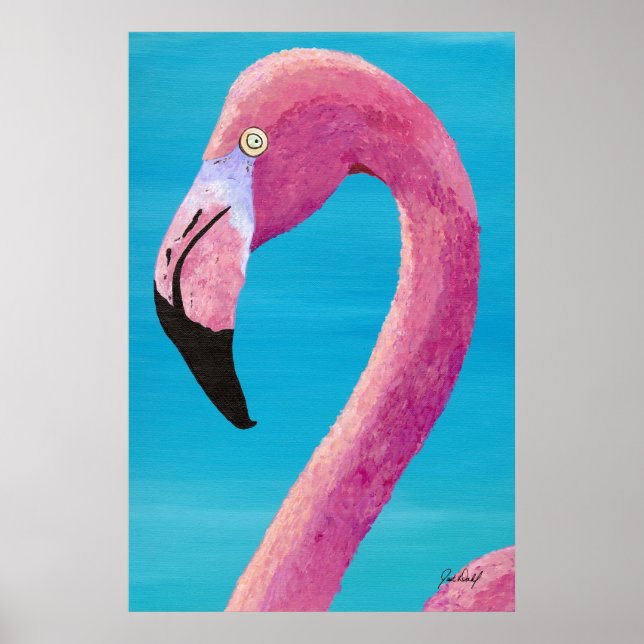 Affiche Boom Te Flamingo - De Just Dahl (Devant)