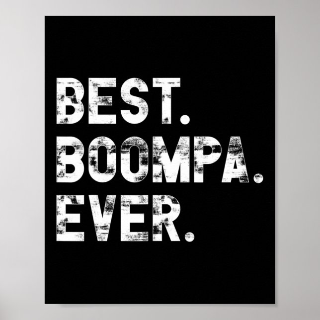 Affiche Boompa Un Don Drôle Pour Boompa (Devant)