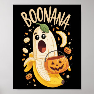 Affiche Boonana Cute Ghost Nana Halloween Costume Hommes F