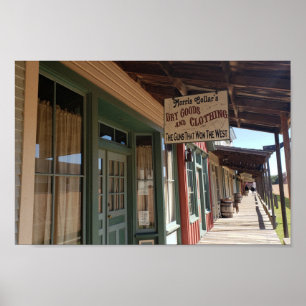 Affiche Boot Hill, Front Street, Dodge City, Kansas