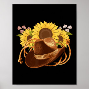 Affiche Boots Casquette Horscute Ss Cute Ss Western Cowboy