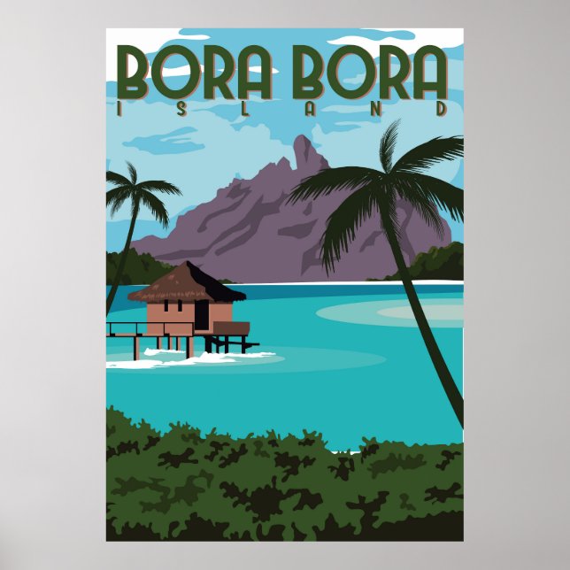 Affiche Bora Bora (Devant)