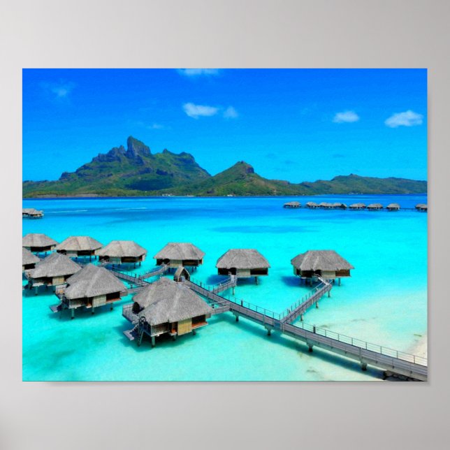 Affiche Bora Bora (Devant)