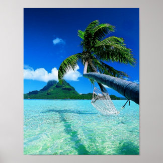 Affiche bora-bora