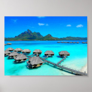 Affiche Bora Bora