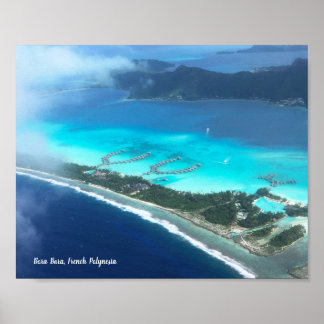 Affiche Bora Bora, French Polynesia  From The Air