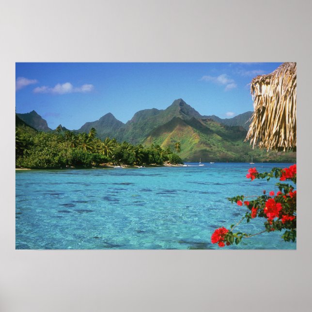 Affiche Bora Bora Island, Polynésie française (Devant)