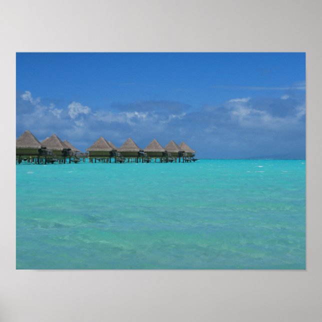 Affiche Bora Bora Polynésie française (Devant)