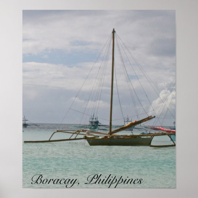 Affiche Boracay, Philippines (Devant)