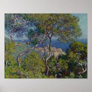 Affiche Bordighera 1884 Claude Monet