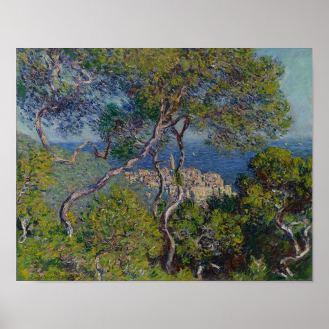 Affiche Bordighera 1884 Claude Monet (Devant)