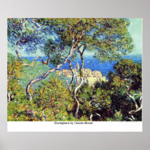 Affiche Bordighera par Claude Monet