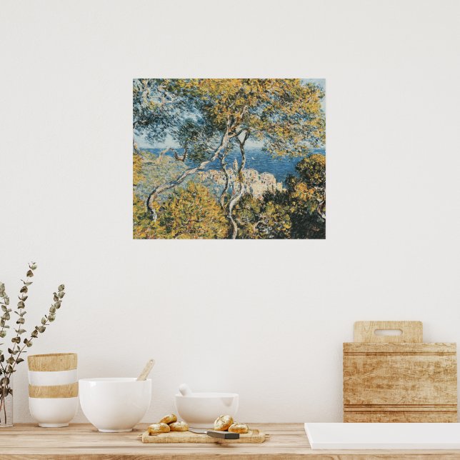 Affiche Bordighera par Claude Monet (Cuisine)