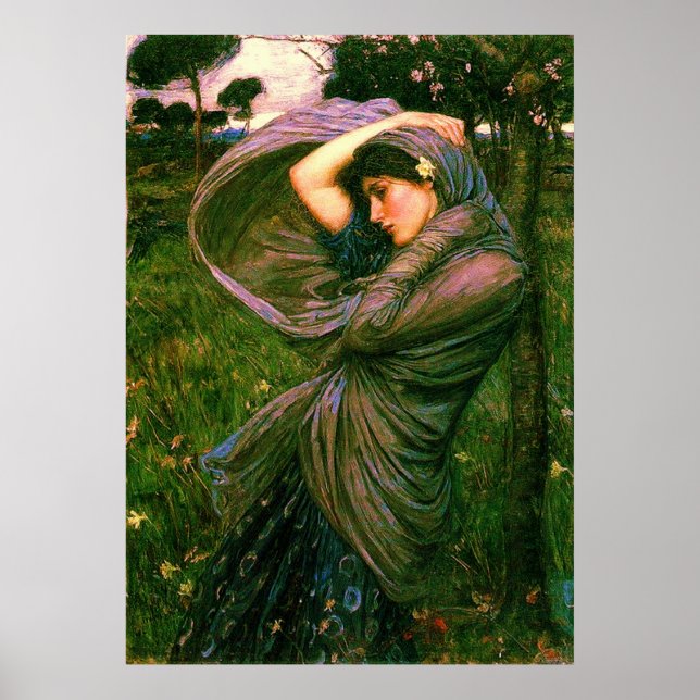 Affiche Boreas (1902)~ Toile d'art (Devant)