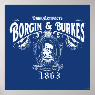 Affiche BORGIN & BURKES™ Artefacts foncés Magasin graphiqu