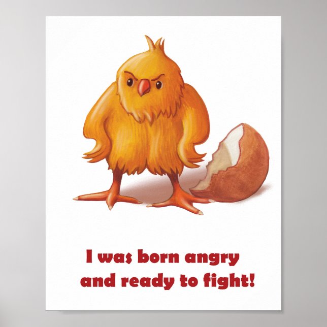 Affiche Born to fight (Devant)