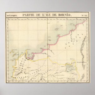 Affiche Bornéo Océanie no 13