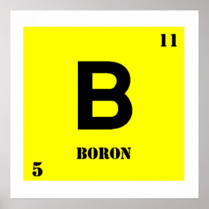 Affiche Boron