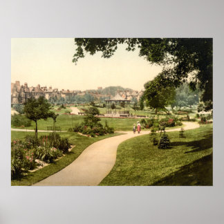 Affiche Borough Gardens, Dorchester, Dorset, Angleterre