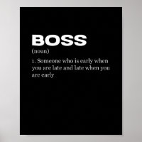 Boss Funny Definition Happy Boss's Day