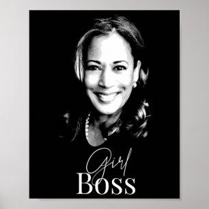 Affiche Boss Kamala Harris For Liberal Democrats 1