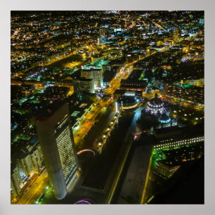 Affiche Boston, Massachusetts, États-Unis