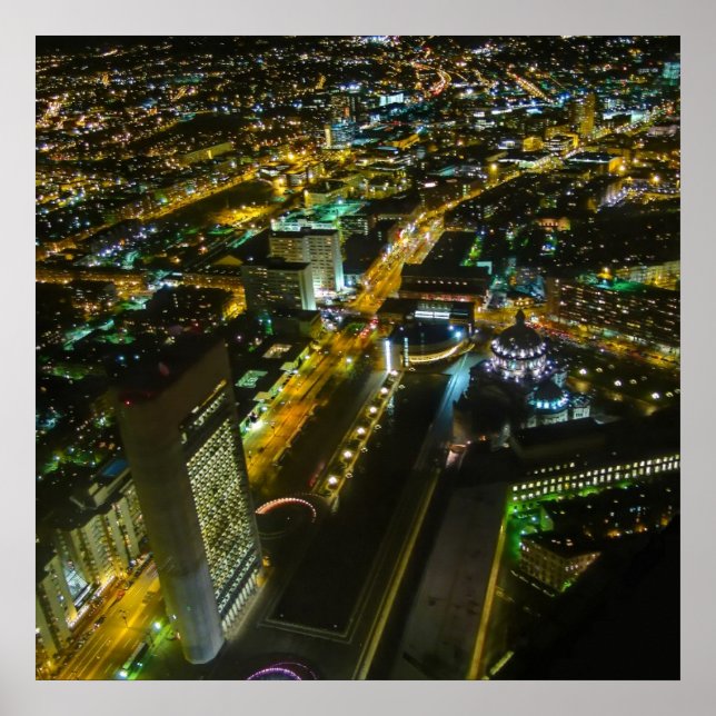 Affiche Boston, Massachusetts, États-Unis (Devant)