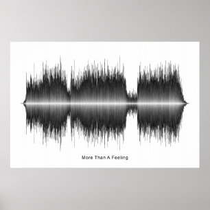 Affiche Boston Plus Qu'Un Sentiment D'Art Soundwave