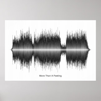 Affiche Boston Plus Qu'Un Sentiment D'Art Soundwave