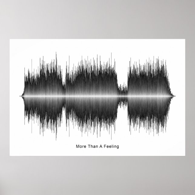 Affiche Boston Plus Qu'Un Sentiment D'Art Soundwave (Devant)