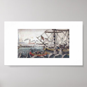 Affiche Boston Tea Party
