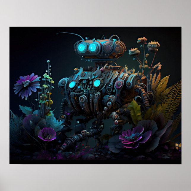 Affiche Bot de jardin tropical (Devant)