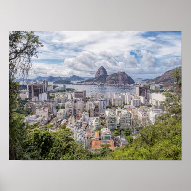Affiche Botafogo Avec Pain De Sucre (Devant)