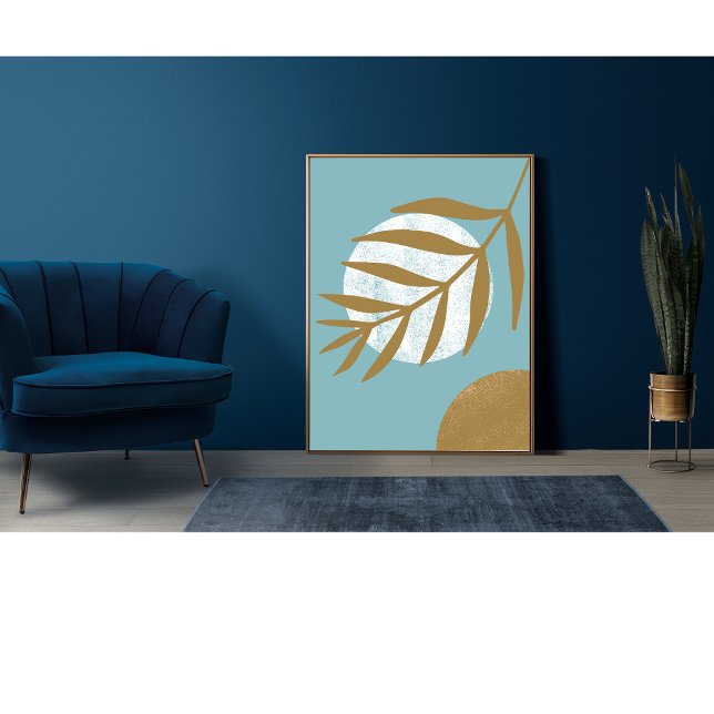 Affiche Botanique Boho Mystique Bohème boho Soleil Lune Mu (Créateur téléchargé)
