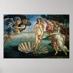 Affiche Botticelli naissance de Vénus