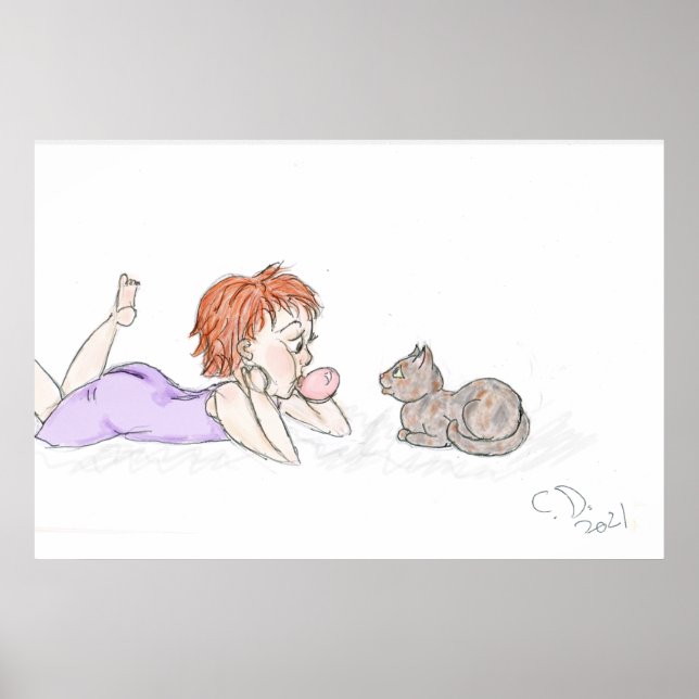 Affiche Boubblegum-Tails&Tots (Devant)