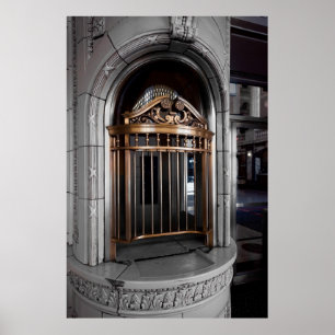 AFFICHE BOUCHE DE BILLETS DE CHICAGO THEATRE