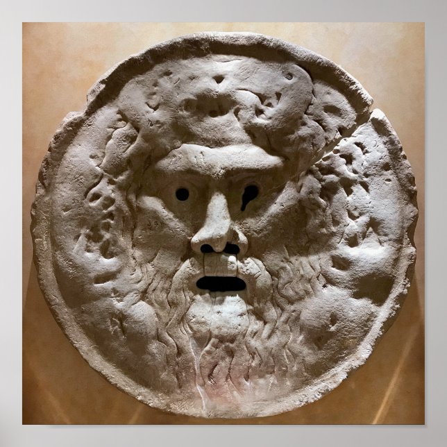 Affiche Bouche de vérité (Devant)