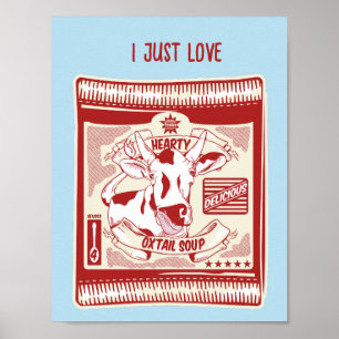 Affiche Bouche Oxtail