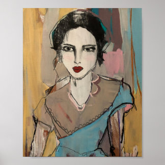 Affiche Bouche Rouge