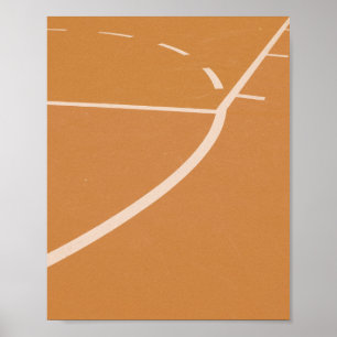 Affiche Boucle de basket-ball cool