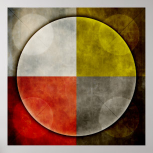 Affiche Boucle sacrée amérindienne