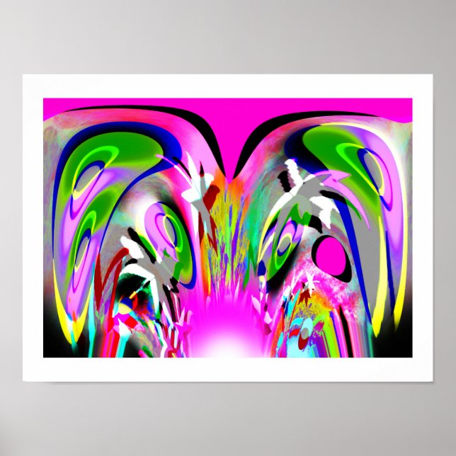 Affiche Boucles dans l'espace (Devant)